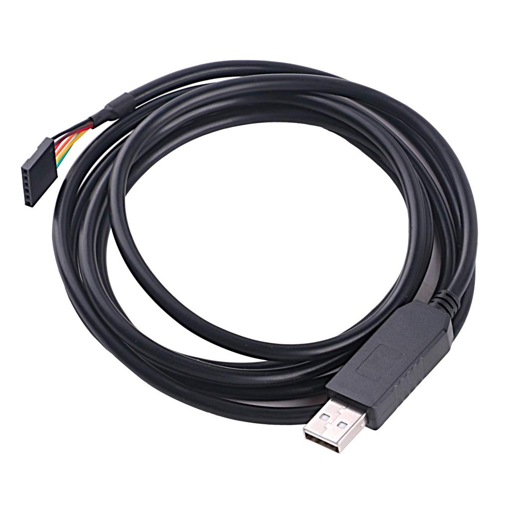 FTDI Chip USB 5V TTL UART Serial Cable 1.8m Length TTL-232R-5V Compatible Barcode Scanner Printer Computer 3-in-1 Multi-Function