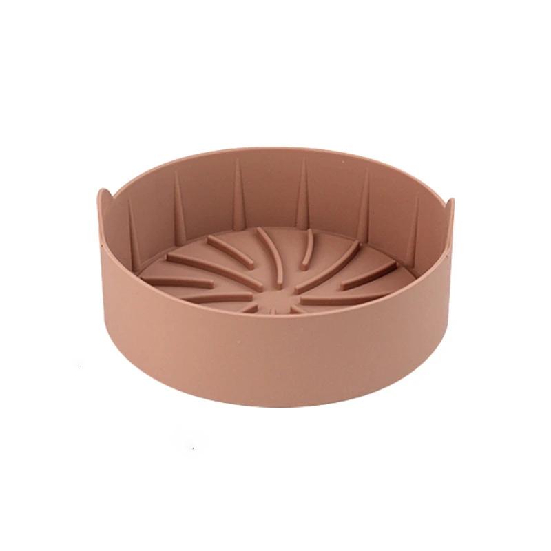 Silicone Pot Multifunctional Air Fryers Accessories Bread Fried Chicken Pizza Basket Baking Tray Non Stick Baking Bake