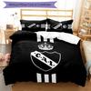 3pcs Club Atlético Independiente Pattern Bedding Set Duvet Cover Set Includes Duvet Cover &pillowcases, Perfect All Season Bedroom Decoration & Gift