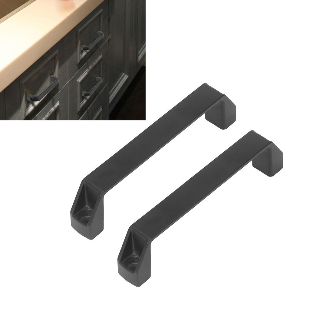 2 Pcs Door Handle Pull 180mm Hole Spacing Aluminum Alloy High Strength Cabinet Pull Modern Gate Handle