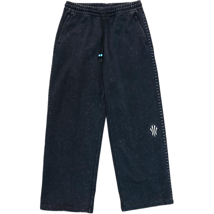Anta Men s Cuffed Knit Sports Pants Black Men 172611302-2 L