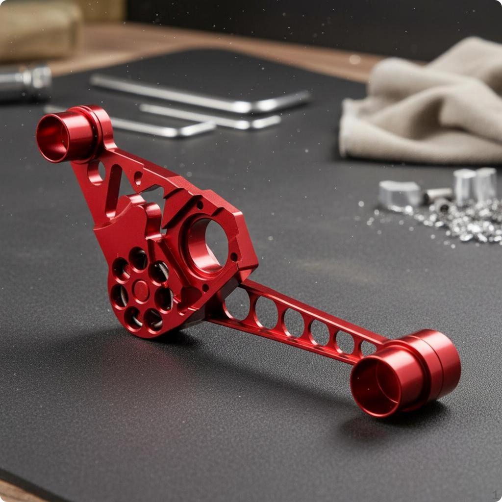 Folding Bike Chain Tensioner Guide Lightweight Black