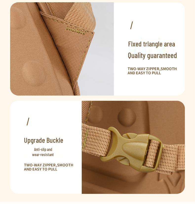 Large Capacity Capybara Cartoon Backpack - Water-Repellent School Bag for Kids