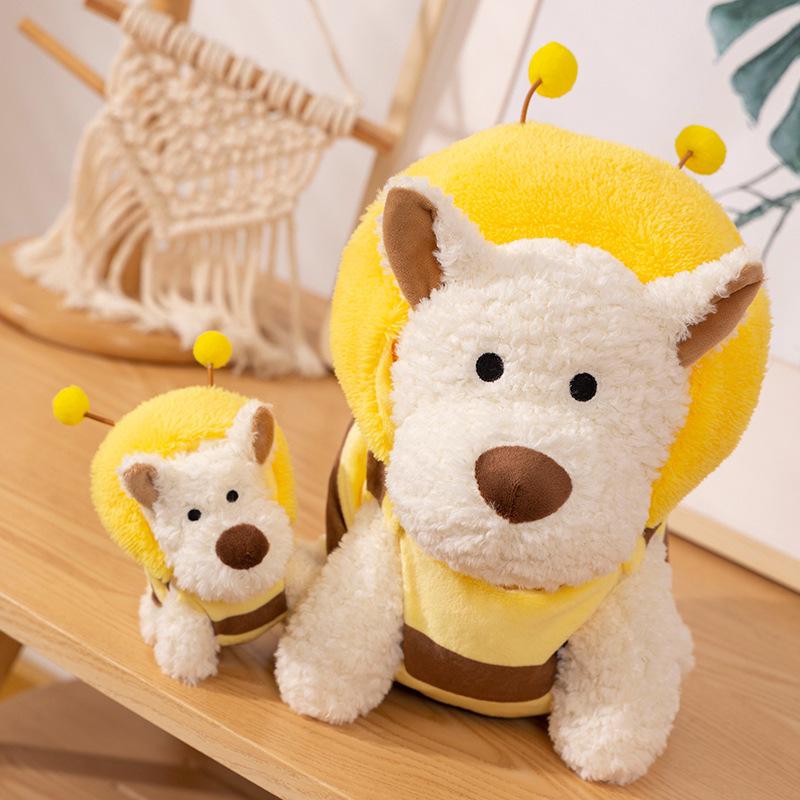 Genuine West Highland White Terrier Puppy Plush Toy - Creative Gift 15 cm (59 g)
