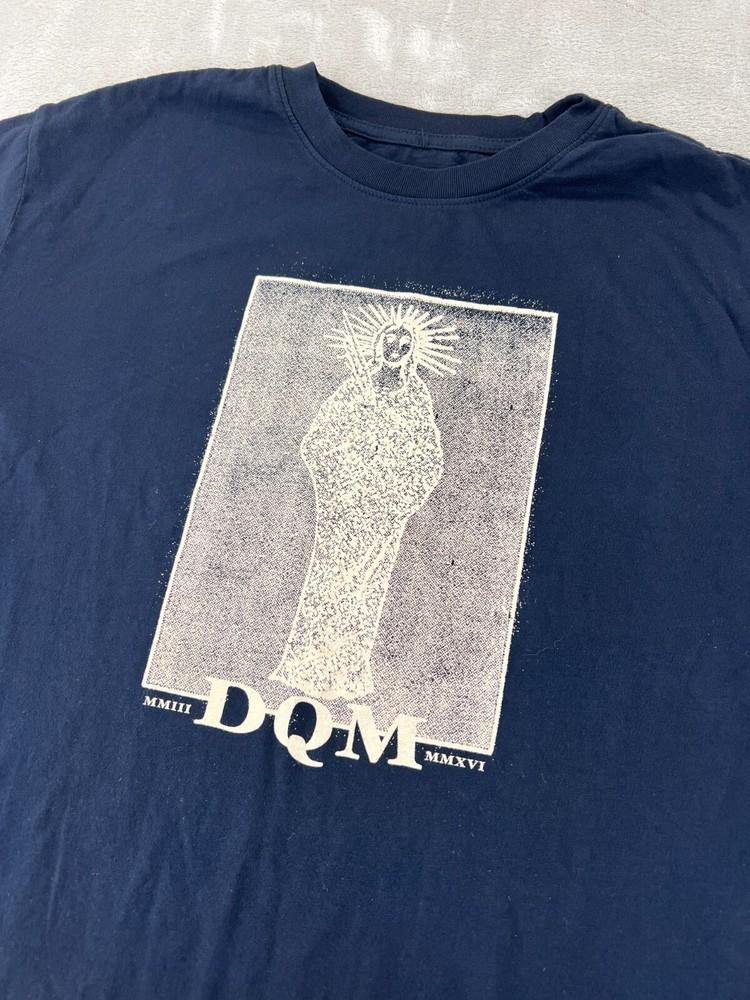 

DQM New York The Saint Graphic Navy TShirt Size Medium Dave#039s Quality Meats Unisex T-Shirt XXXXL