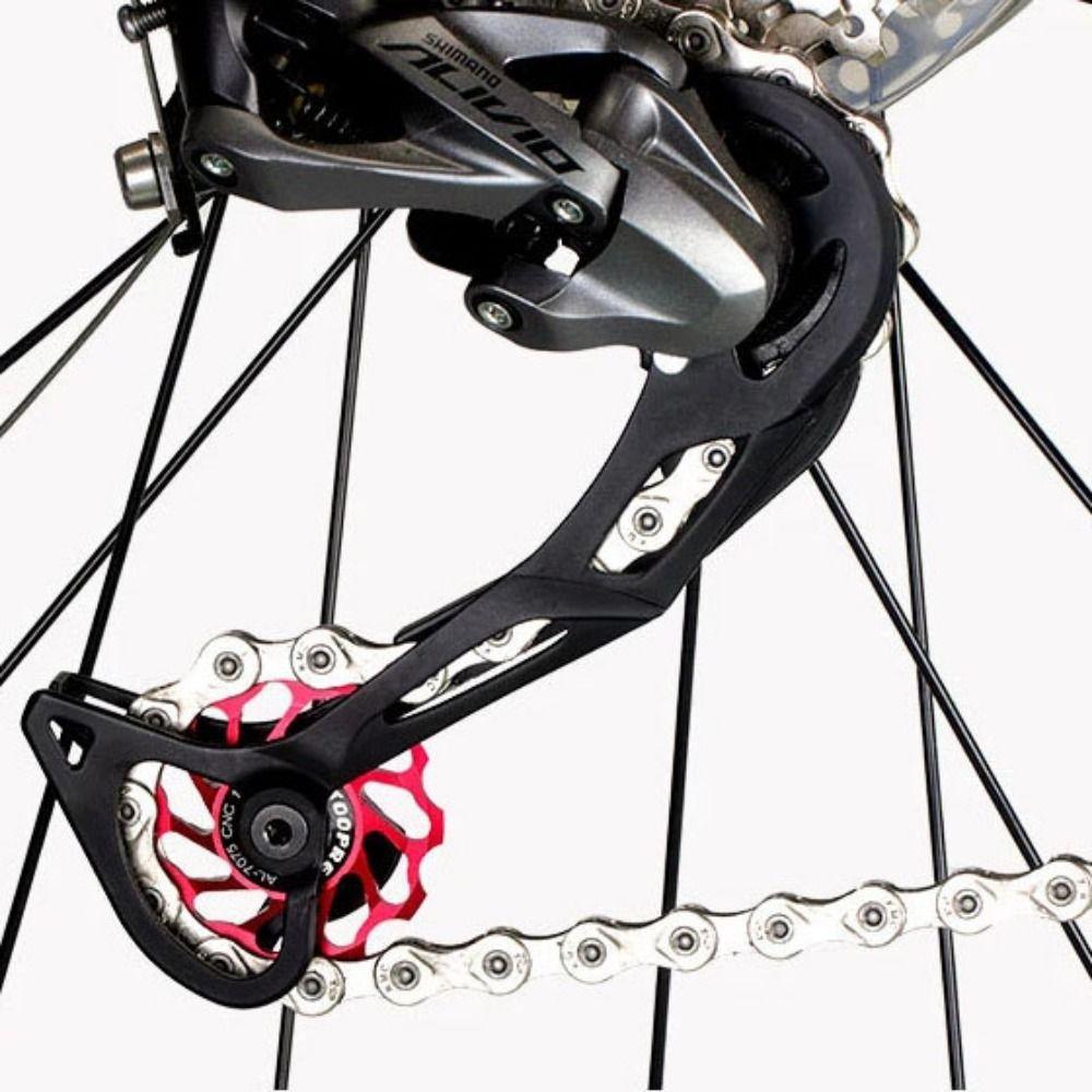 Riemenscheibe Fahrrad Schaltwerk Riemenscheibe AL7075 CNC Fahrrad Stahl Riemenscheibe Lager Übertragungsteile