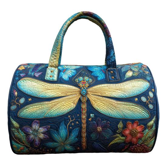 Vintage Quilted Duffel Bag Women Colorful Retro Travel Tote Floral Weekender Bag Overnight Bag for Gym Shopping