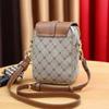 Women Phone Crossbody Bag Pu Leather Mini Shoulder Messenger Bag Travel Portable Coin Purse Card Pouch Bags for Girls Wallets