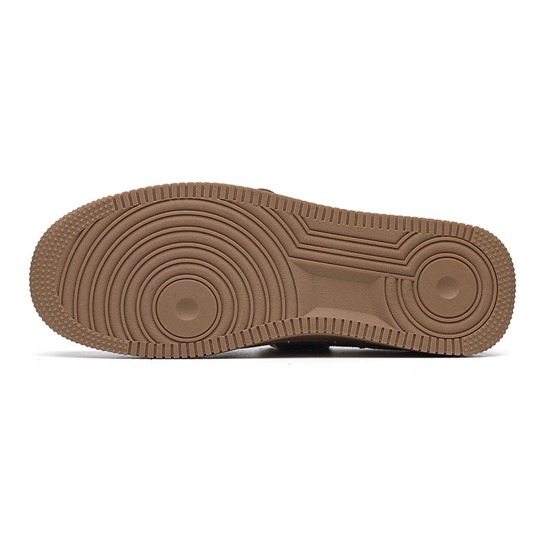 Men'S Skate Flat Shoes Suede Leather Casual Board Shoes Spring Autumn Breathable Workwear Sneakers Low-Top Slip-Ons Skateboard