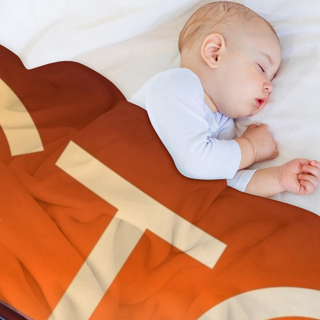 1969 Orange GTO Throw Blanket Bed covers Soft Beds Nap Polar Blankets