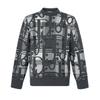 Quarterly New Products Sweaters Men's Gray Crew Neck Moderate Other 213M658AT377-C880