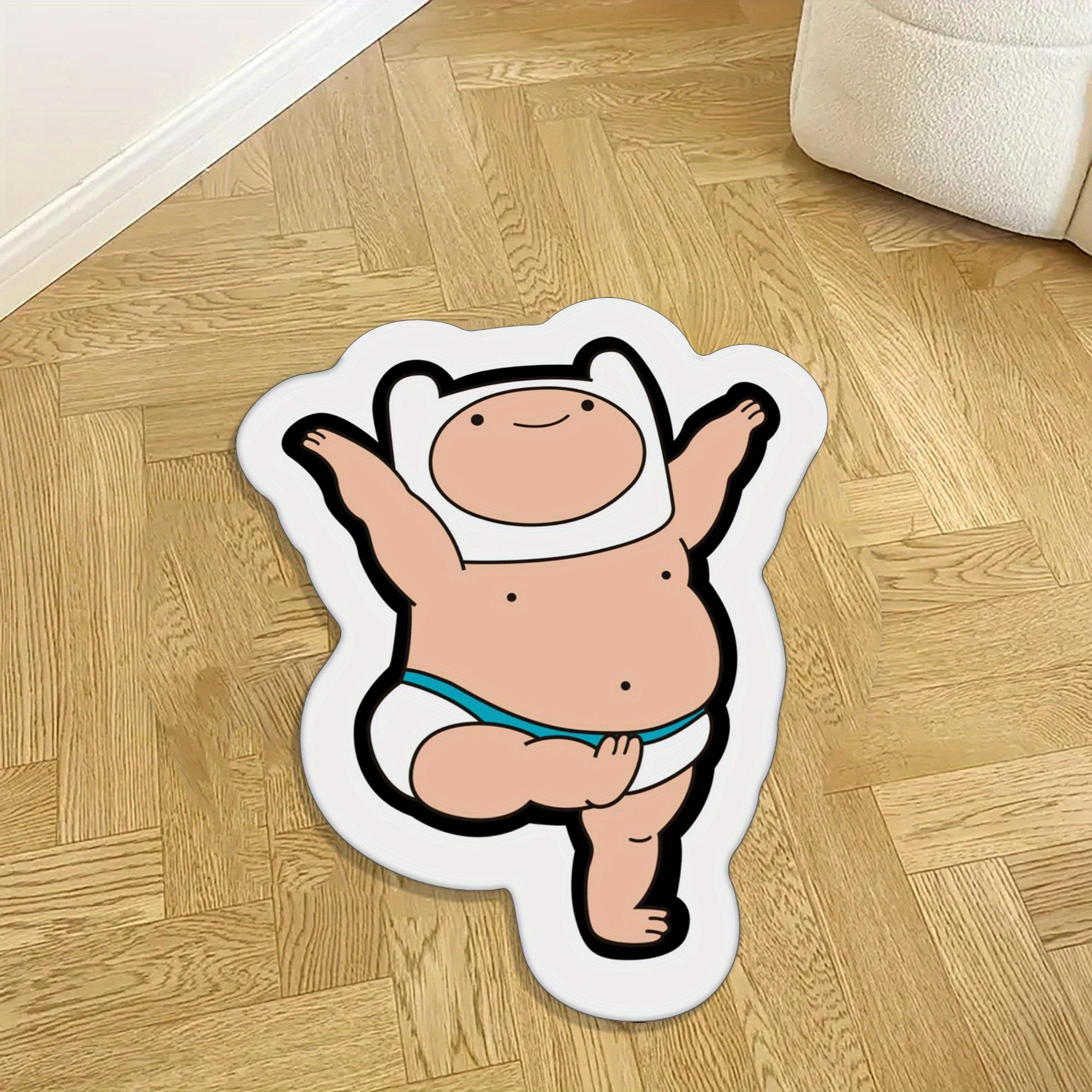 

VIKAMA Fun Cartoon Rug Children s Bedroom Bedside Rug Living Room Playroom Soft Non-Slip Floor Mat Home Decor 50x60cm 20x24inch