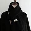 New Knitted Scarf Women's Atmosphere Soft Waxy Versatile Trendy Couple Warm Neck Protection Scarf Students Autumn and Winter Warm
