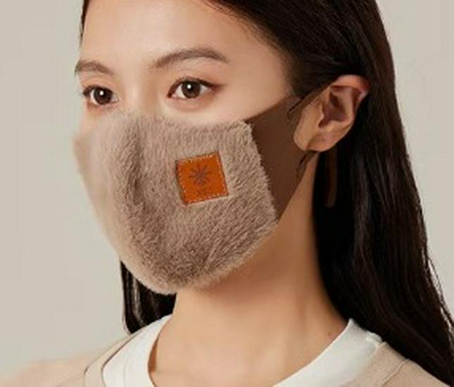 

Женская зимняя ветрозащитная лыжная маска - Высококачественная, трехмерная, подчеркивающая лицо, холодостойкая велосипедная маска с вельветом коричневый