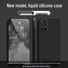 Redmi Note 11S Case: Solid Color Liquid Silicone, Full Coverage, Anti-Drop, Soft Straight Edge