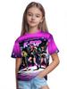 Kpop Cartoon Print Grafik Kinder T-Shirts Lustiges Geschenk für Fans Harajuku T-Shirts Sommer Oberteile Kurzarm Oberteile Kinderbekleidung