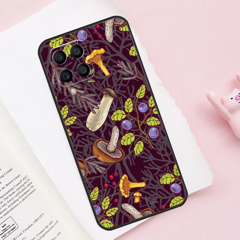 Wild Forest Mushroom For Samsung Galaxy M15 M55 M31 M51 M21 M11 M20 M13 M33 M53 M52 M32 M12 M34 M54 M14 Case