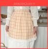 Tablier Sans Manches en Coton Avec Motif Papillon et Nœud Pour la Cuisine, la Cuisson et le Café