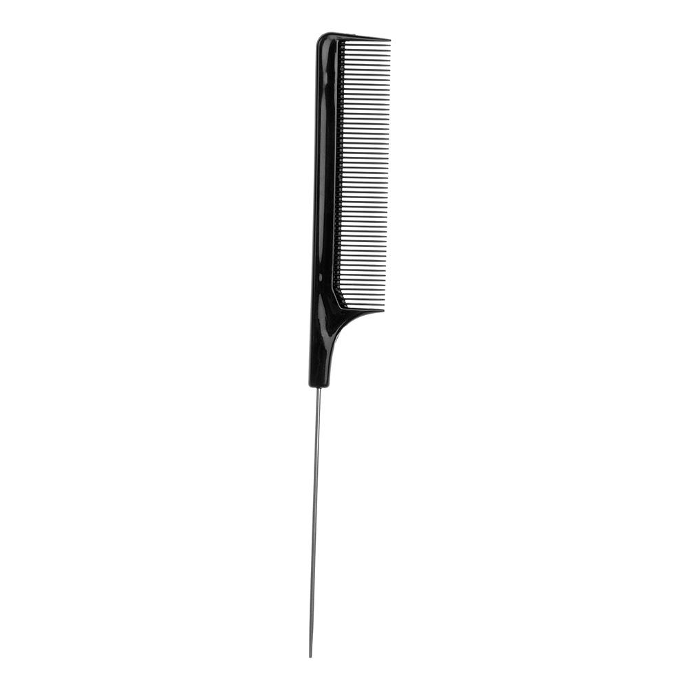 1pc Professionale Coda A Punta Pettine Dei Capelli Anti-statico Spazzola per Tinture Per Capelli Barbiere Pettine Ad Aghi In Acciaio Salone di Parrucchiere Barbiere Accessori