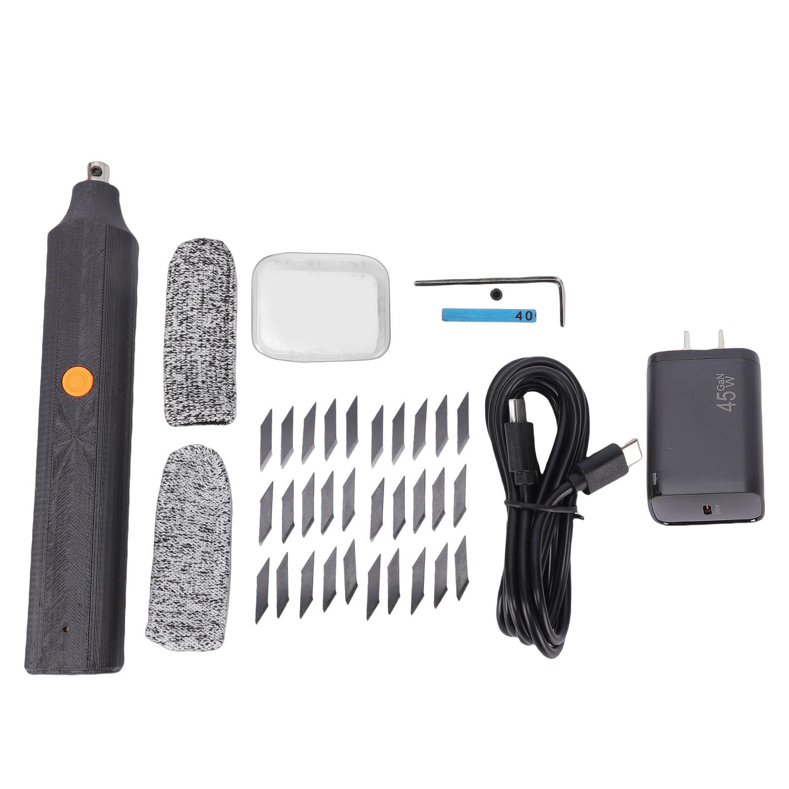 

40kHz Ultrasonic Cutter Handheld Ultrasonic Cutter 30W Portable Electric Cutting Kit Deburring Cutting Tool 3 Speed Adjustable