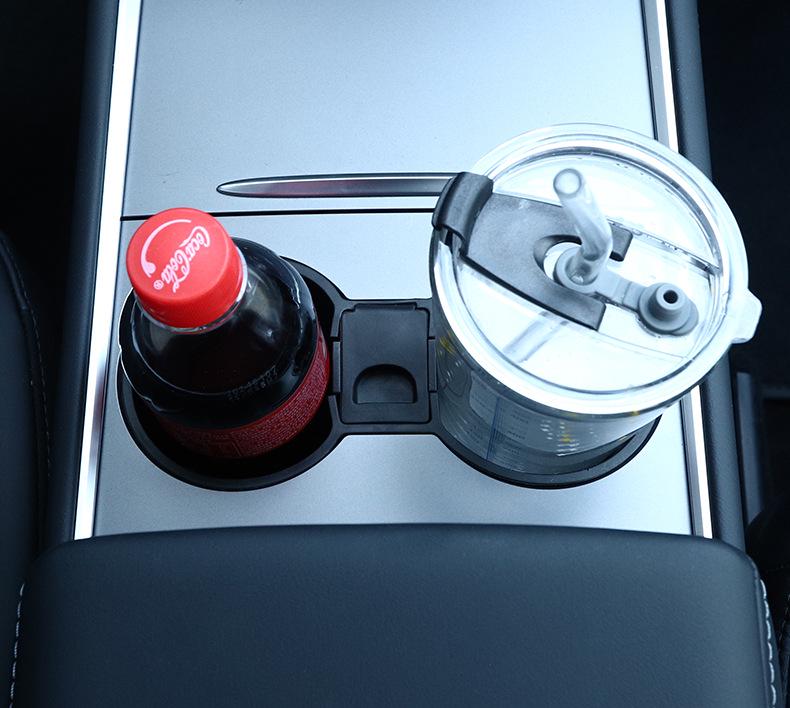 Silicone Anti-Shake Cup Holder for Tesla Model 3/Y Center Console