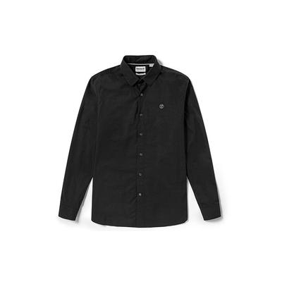 Outdoor Casual Twill Long Sleeve Shirt Men Shirts Black A2EMS-001