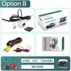 GreenYi 170 Degree AHD 1920x1080P White Vehicle Rear View Camera Metal Body Car Reverse Fisheye Lens Camera