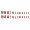 24 Pieces Medium and Long Love Stars Cute Little Rabbit Childlike Girl Heart Fake Nails Wearable Manicure