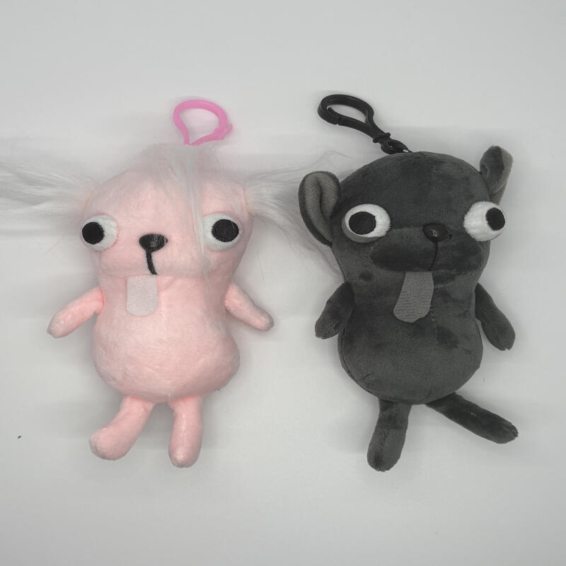 Sick Chihuahua Heron Chihuahua Keyring Keyholder White Cham Keychain Couple Chihuahua Black