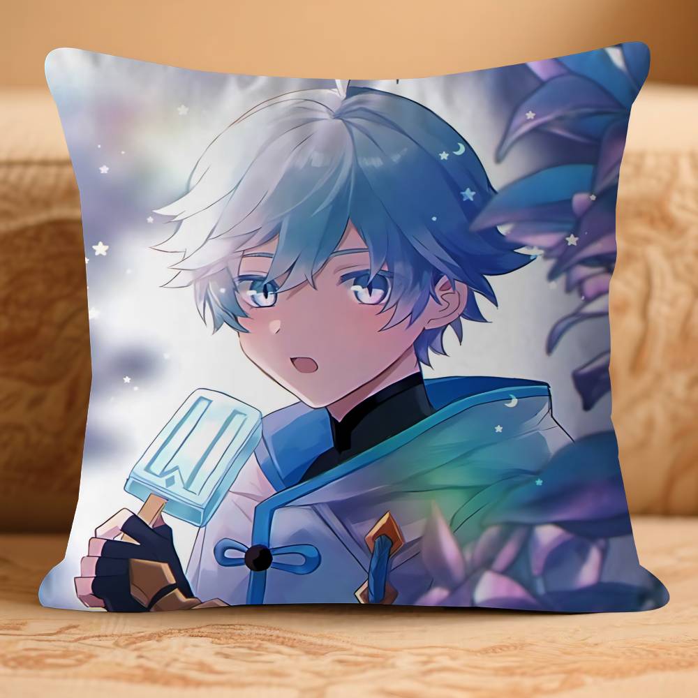 

C-chongyunS CARTOON Pillow Case Removable Washable Cushion Cover – All-Season Soft Linen 16x16Inch