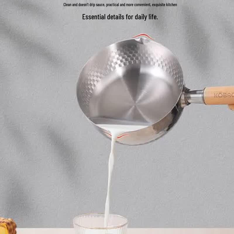KOBACH 304 Stainless Steel Yukihira Pot