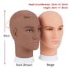RealistischeGezichtskenmerken Mannelijk Mannequin Hoofd Zacht PVC Pruik Display Hoofd Salon Gebruik
