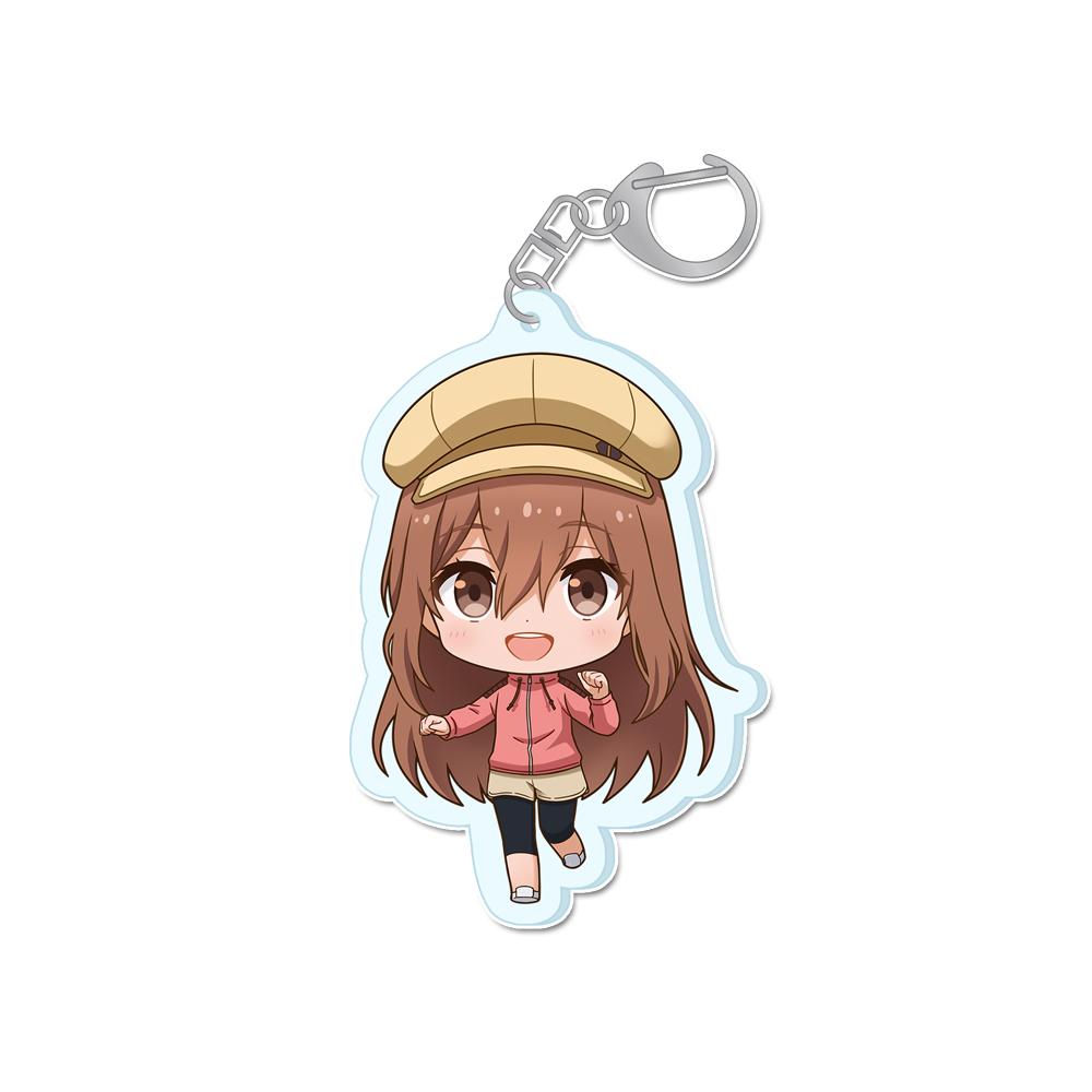 A Certain Scientific Railgun Misaka Mikoto Shirai Kuroko Uiharu kazari Saten Ruiko Official HD Acrylic Keychain Bag pendant Gift