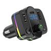 Type-C Fast Charging Car Charger Fm Transmitter Dual Usb Music Player Mp3 Charger Adapter Type-C Wireless Light Handsfree