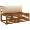 1 Piece Back Cushion PUTTEN 100percent  Polyester Cream