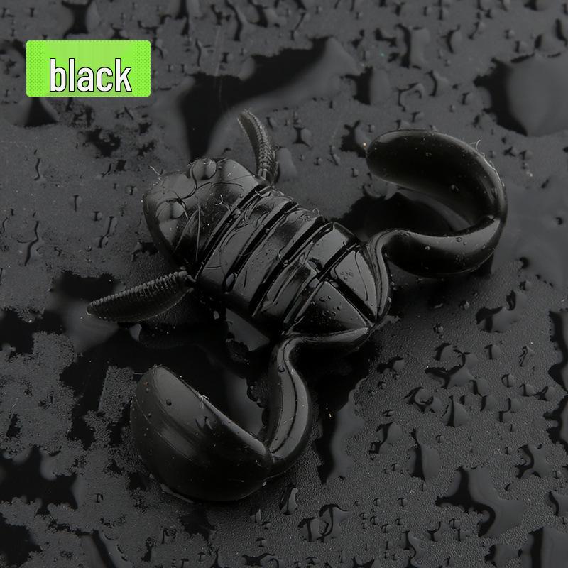 Thunder Frog Kicking Water Frog Soft Lure for Black Bass and Mandarin Fish - Wild Fishing Simulation Bait 5g