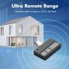 2 Pack Garage Door Remote Control Garage Door Opener Plastic Remote Suitable for Various Models with Secure Coding