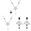 Sweet Devil Fish Necklace With Alloy Pendant For Women And Men Gift