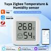 Tuya Zigbee 3.0 Temperatuur Vochtigheid Sensor APP Afstandsbediening Thermometer via Smart Life Voor Smart Home Werkt Met Yandex Alexa