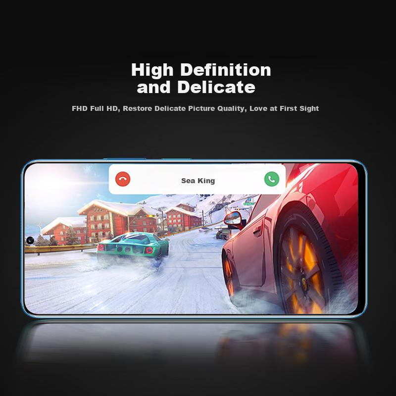 ESCASE Honor X30 Tempered Glass Screen Protector, Full Coverage, High Definition Glass Protective Film, Transparent