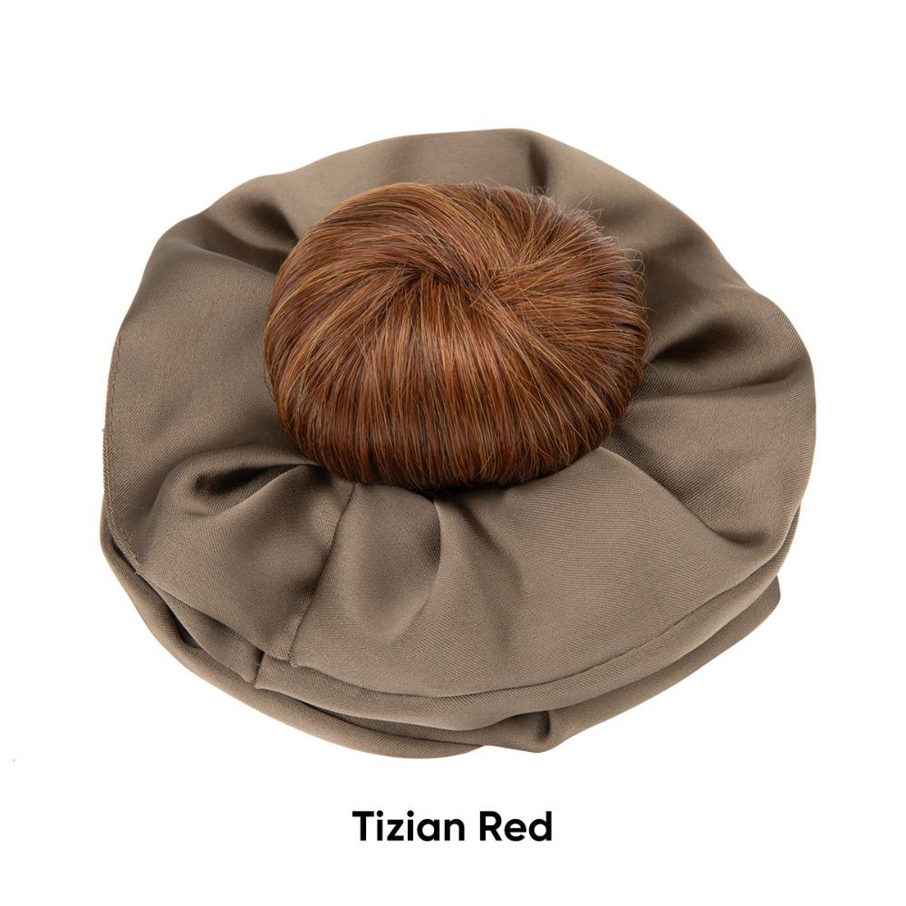 Elegant Influencer-style Hair Tie Synthetic Natural-looking Artificial Flower Bun  for Daily Use