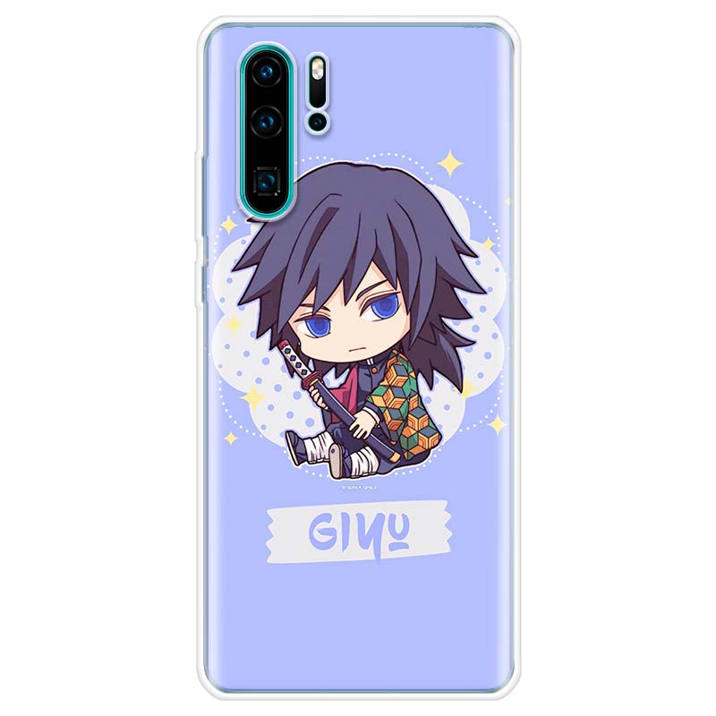 Demon Slayer Kimetsu No Yaiba Cute Cover Phone Case For Huawei Y5 Y6 Y7 Y9S P Smart Z 2019 Honor 10 Lite 9 20 9X 8S 8X 8A Pro 7A