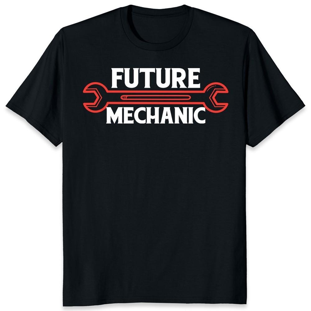 Future Mechanic Wrench Graphic T-shirt
