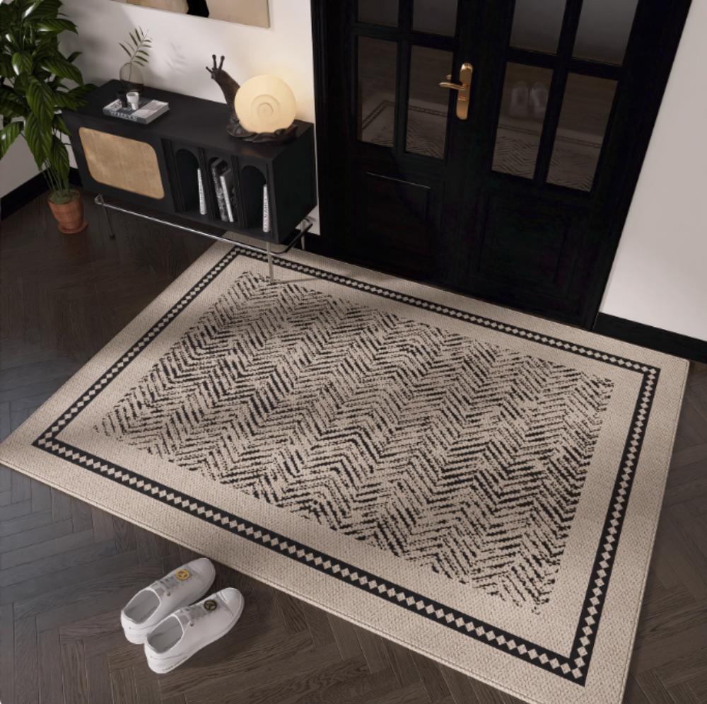 

Коврик для входной двери Ковер для прихожей Коврик для входа Коврик для грязной обуви Ретро коврик для двери Коврик для грязного пола 60*90cm