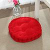 Chair Cushion Tatami Corduroy Round Soft Seat Pad For Car Home Kitchen Garden Dining Room Office