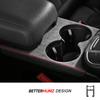 Für Porsche Macan 2014-2026 Hergestellt aus Alcantara Mittelkonsolen-Schalthebel-Panel-Zieraufkleber Auto-Innenraum-Tuning-Zubehör