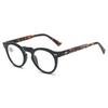 Small-Frame Round Blue Light-Blocking Presbyopia Glasses Men's and Women's Minimalist Versatile High-Definition Reading Glasses