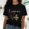 Spanisches Mädchen Junggesellinnenabschied Team Braut T-Shirts, Equipo De La Novia Grafik-T-Shirts, Brautjungfer Braut Hochzeit Gruppenblusen