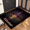 Dark Gothic (1) Personalized Name Office Carpet Stylish Decor for Living Room Bedroom Kitchen