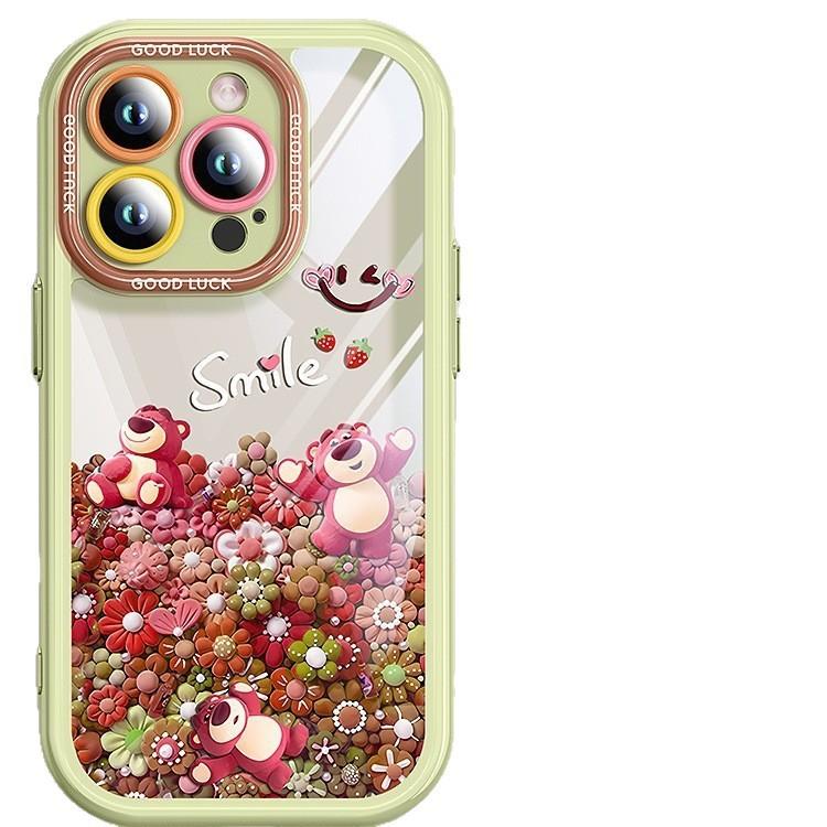 Color doll cream shell for Apple 16/15 mobile phone case 14 anti-drop 13 creative 12 advanced 11 new